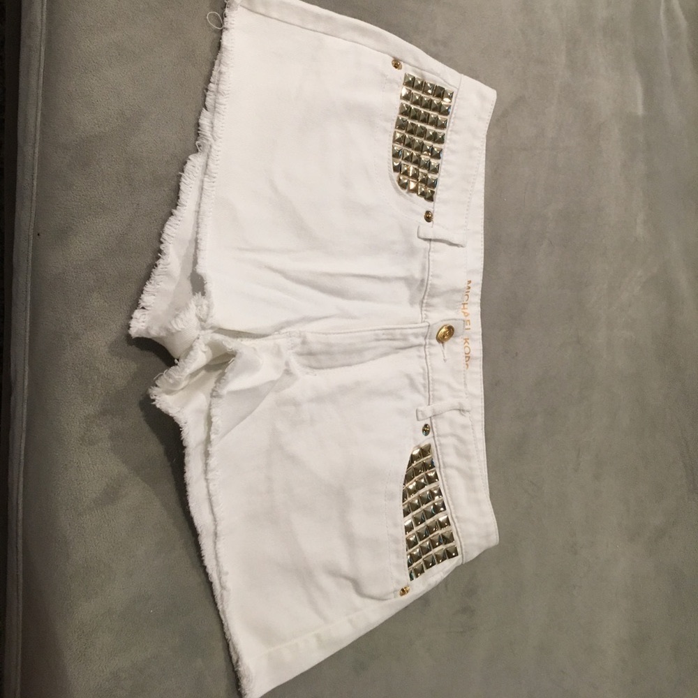 Michael Kors white shorts 4
